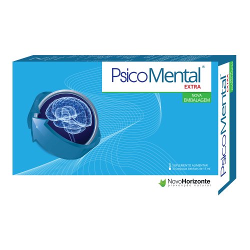 Psico Mental Forte Extra 30 Ampolas Novo Horizonte