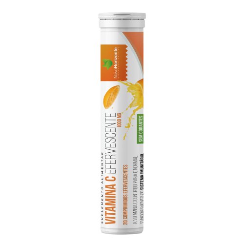 Vitamina C 1000 Mg 20 Comprimidos Efervescentes Novo Horizonte