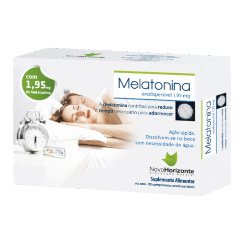 Melatonina Orodispersível 1,95 Mg 90 Comprimidos Novo Horizonte