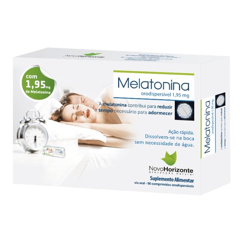 Melatonina Orodispersível 1,95 Mg 90 Comprimidos Novo Horizonte