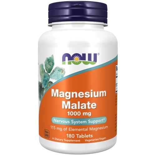 Magnesium Malate (1000 Mg) 180 Comprimidos Now