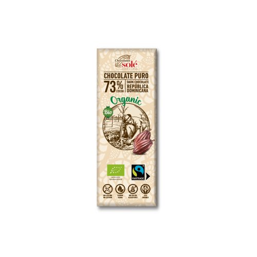 Chocolate Negro 73% Bio 25g Solé