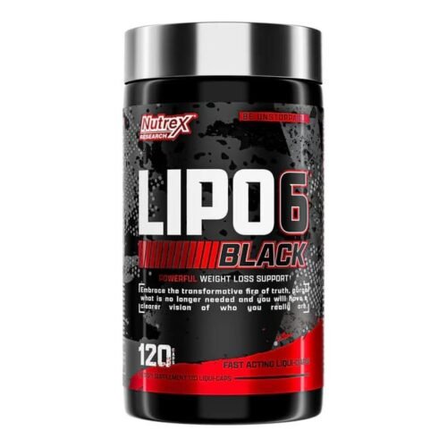 Lipo 6 Black 120 Cápsulas Nutrex