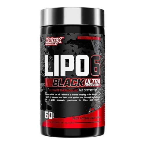 Lipo 6 Black 60 Cápsulas Nutrex