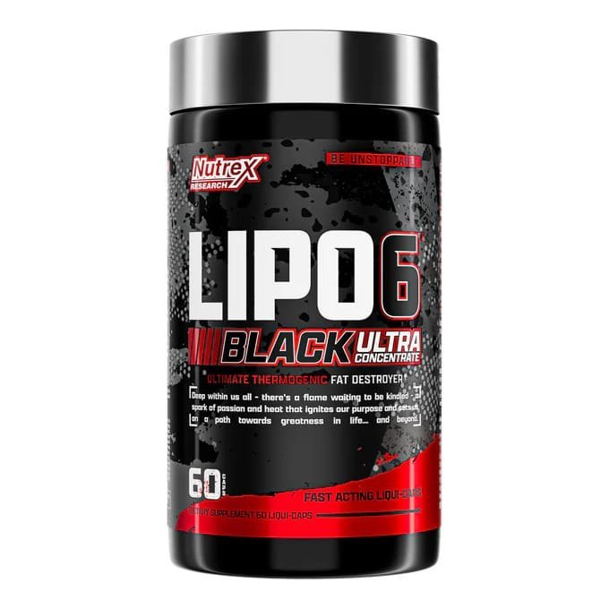 Lipo 6 Black 60 Cápsulas Nutrex
