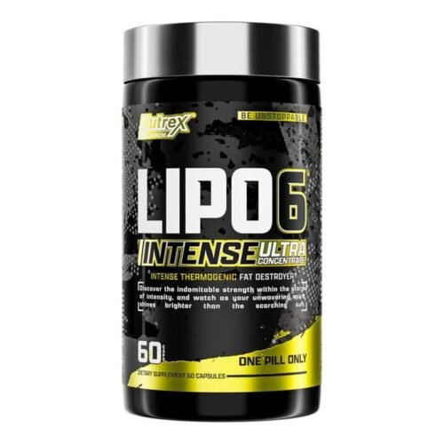 Lipo 6 Intense 60 Cápsulas Nutrex