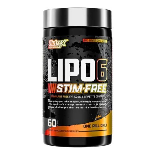 Lipo 6 Stim Free 60 Cápsulas Nutrex