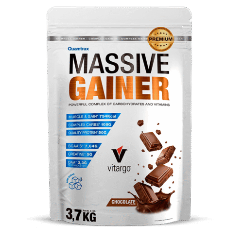 Massive Gainer Premium 3,7 Kg Chocolate Quamtrax