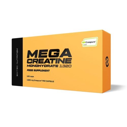 Mega Creatina Monohydrate 1320 120 Cápsulas Scitec Nutrition