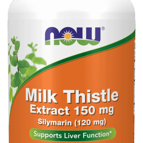 Milk Thistle Extract 150 mg Silymarin (120 mg) 120 Cápsulas Vegetais Now