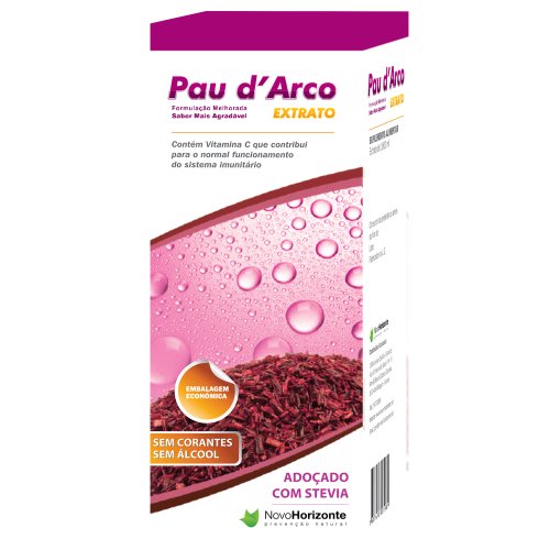 Pau D´Arco Extrato 1 Lt  Novo Horizonte