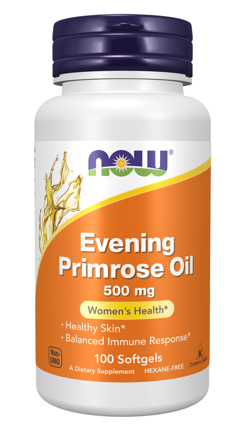 Super Primrose Oil 500 mg 100 Softgels Now
