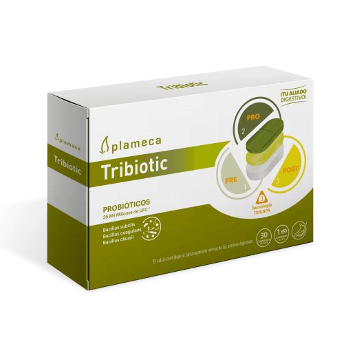 Tribiotic 30 Comprimidos Plameca