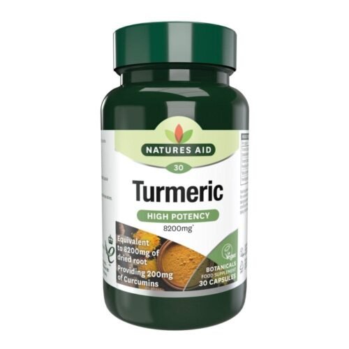 Turmeric 8200mg 30 Cápsulas Natures Aid