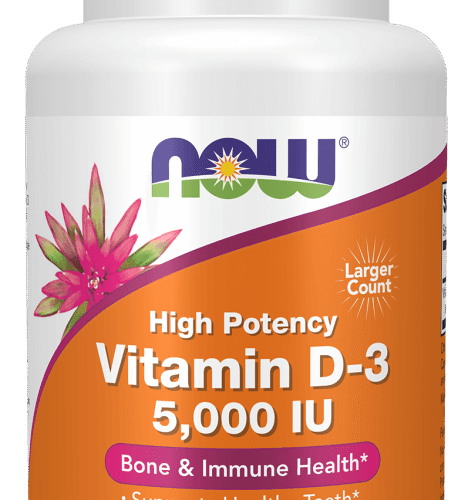 Vitamin D-3 5000 IU 240 Softgels Now