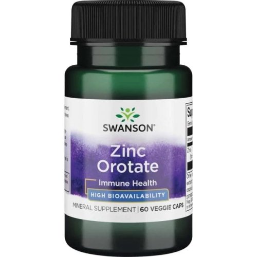 Zinc Orotate 60 Cápsulas  Swanson
