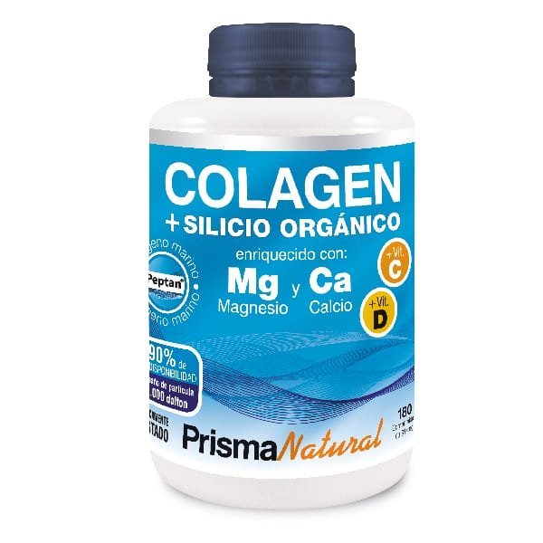Colagénio Marinho + Silício Orgânico 180 Comprimidos Prisma