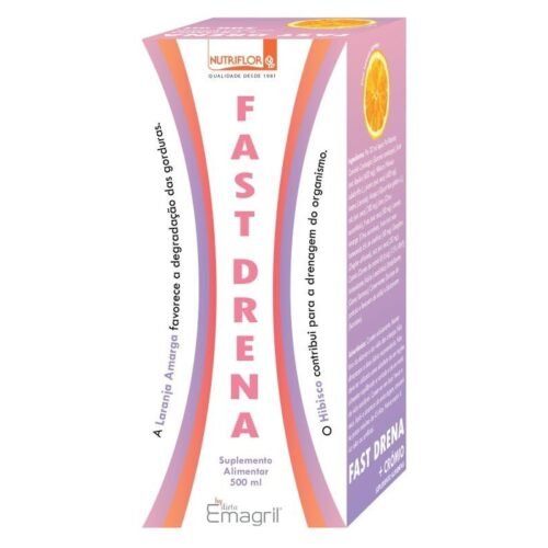 Emagril - Fast Drena + Crómio 500 Ml Nutriflor
