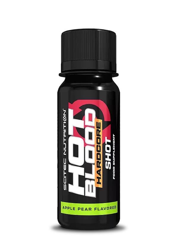 Hot Blood Hardcore Shot 60 ml Apple-Pear Scitec Nutrition