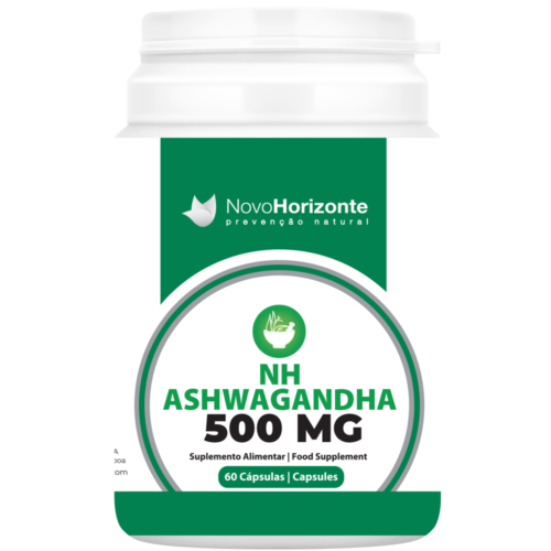 NH Ashwagandha 500 Mg 60 Cápsulas Novo Horizonte