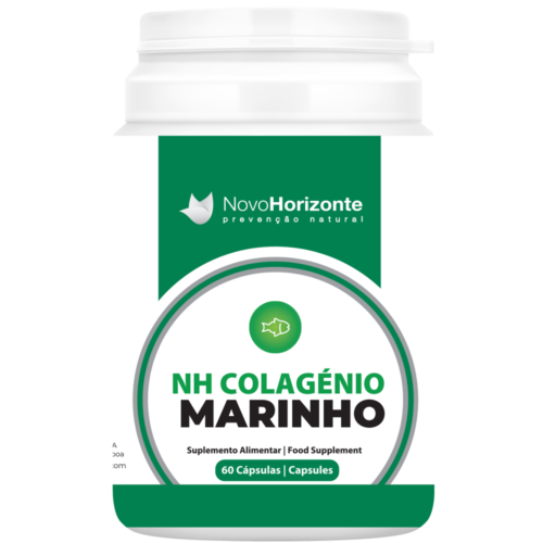 NH Colagénio Marinho 60 Cápsulas Novo Horizonte