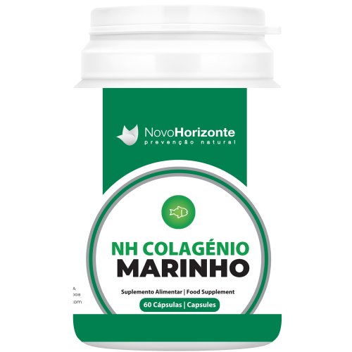 NH Colagénio Marinho 60 Cápsulas Novo Horizonte