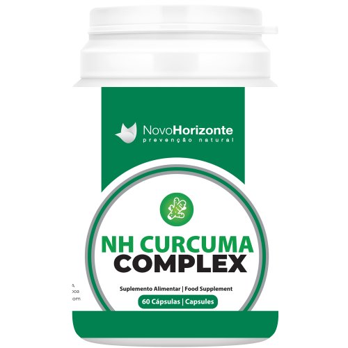 NH Curcuma Complex 60 Cápsulas Novo Horizonte