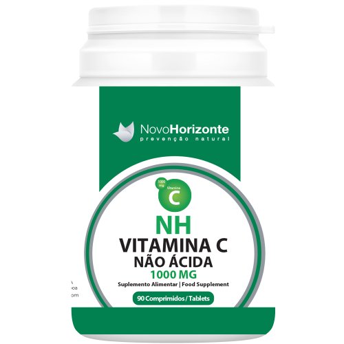 NH Vitamina C 1000 Mg Não Ácida 90 Comprimidos Novo Horizonte