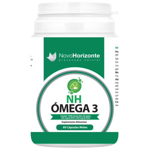 NH Ómega 3 60 Cápsulas Moles Novo Horizonte