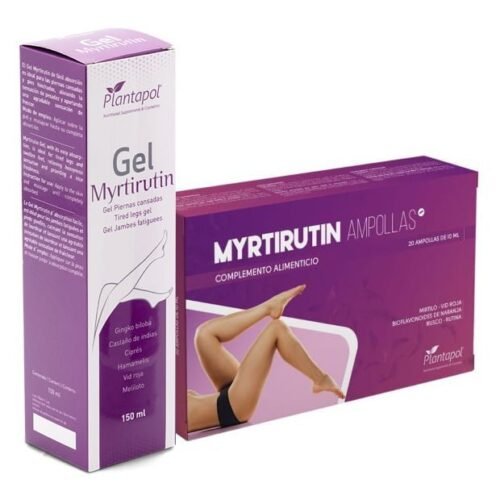 Pack Pernas Cansadas (Myrtirutin Creme + Ampolas) Plantapol