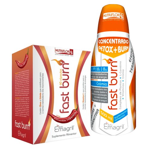Pack Emagrecimento (Fast Burn)