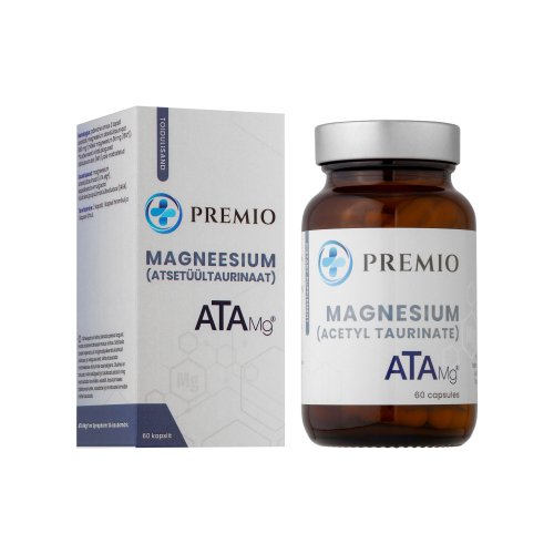 Magnésio Acetil Taurato (ATA Mg®) 60 Cápsulas Premio