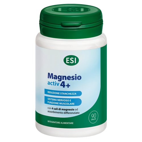Magnesio Active 4+ 90 Comprimidos ESI