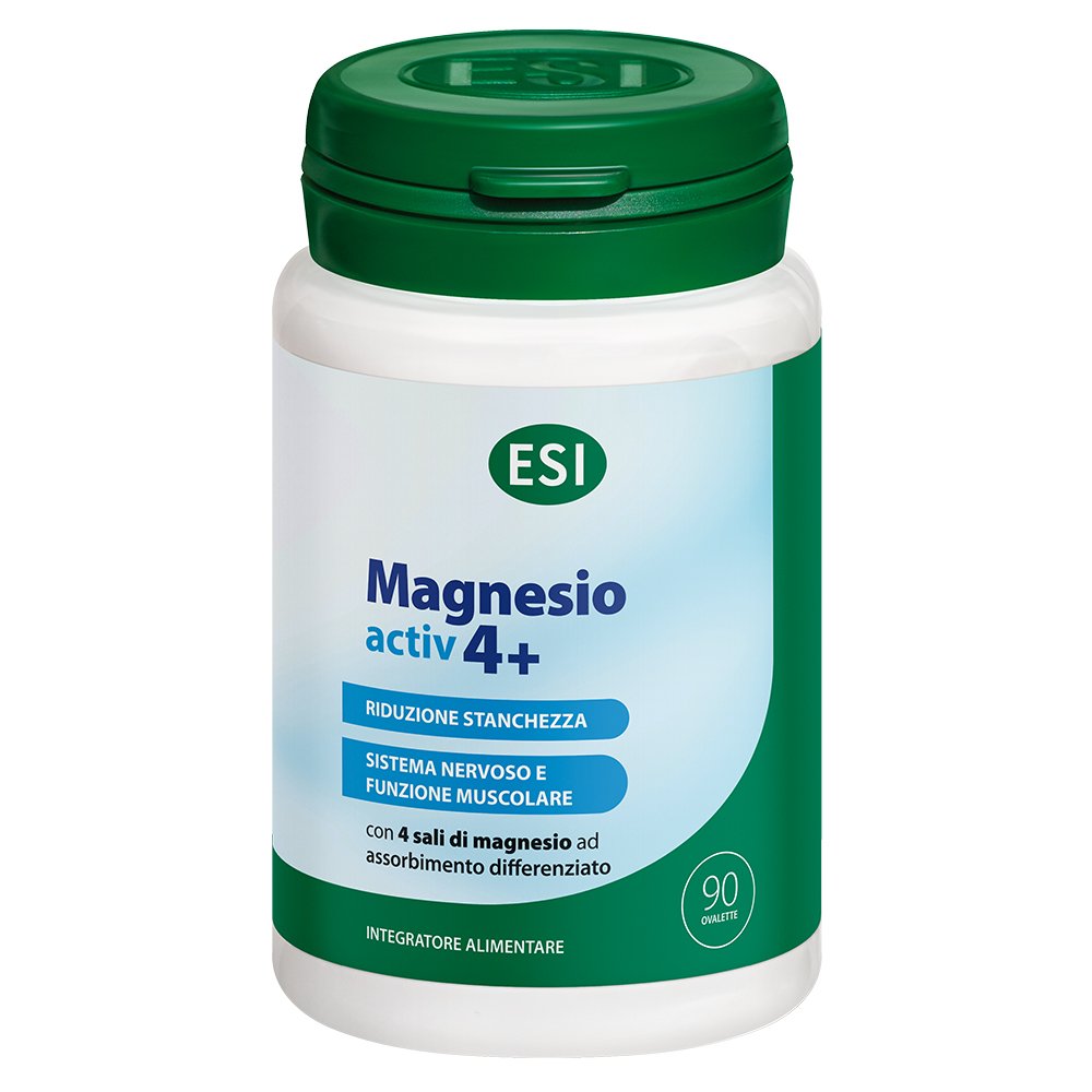 Magnesio Active 4+ 90 Comprimidos ESI
