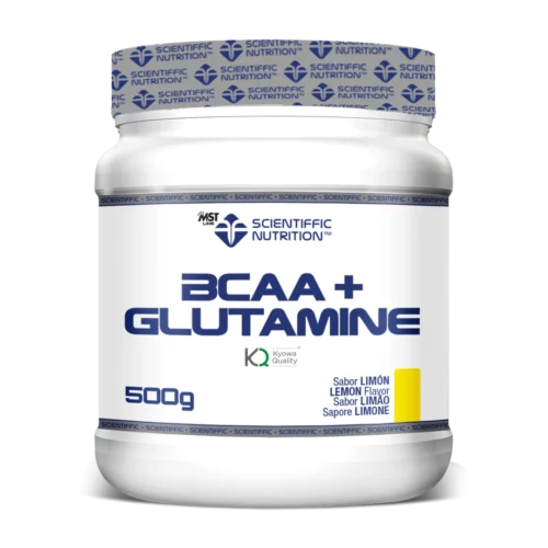 BCAA + Glutamine Kyowa® 500g Scientiffic Nutrition - Limão
