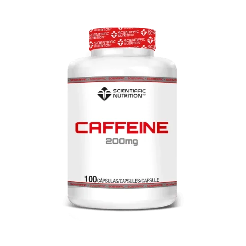Caffeine 200 mg 100 Cápsulas Scientiffic Nutrition