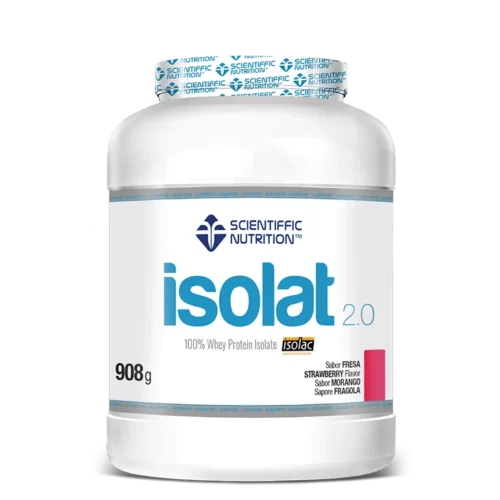 Isolat 2.0 Whey Protein Isolate Isolac® 908g Scientiffic Nutrition - Morango