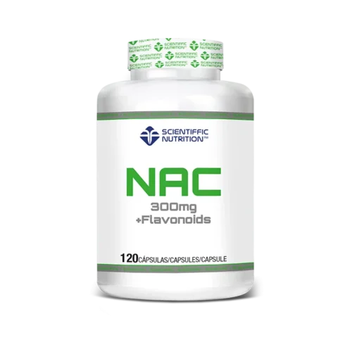 NAC 120 Cápsulas Scientiffic Nutrition