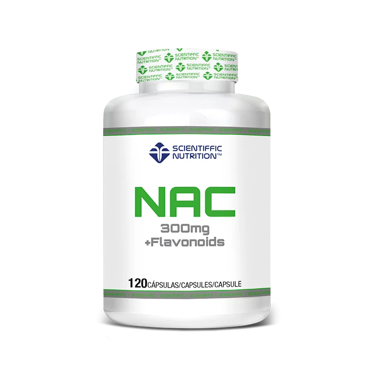 NAC 120 Cápsulas Scientiffic Nutrition