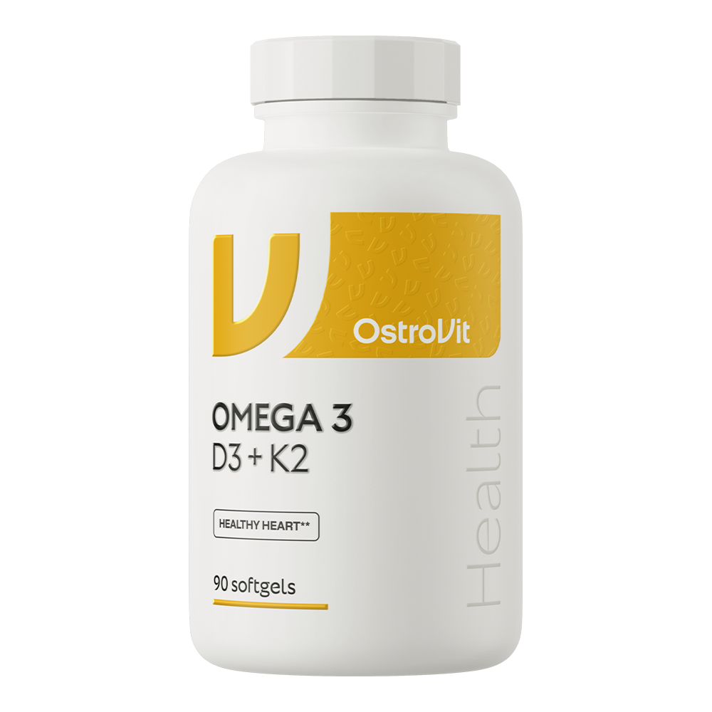 Omega 3 D3+K2 90 Cápsulas Ostrovit