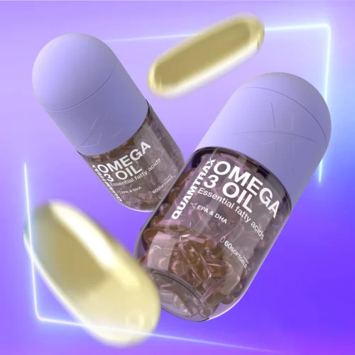 Omega 3 Oil 60 Cápsulas Quamtrax
