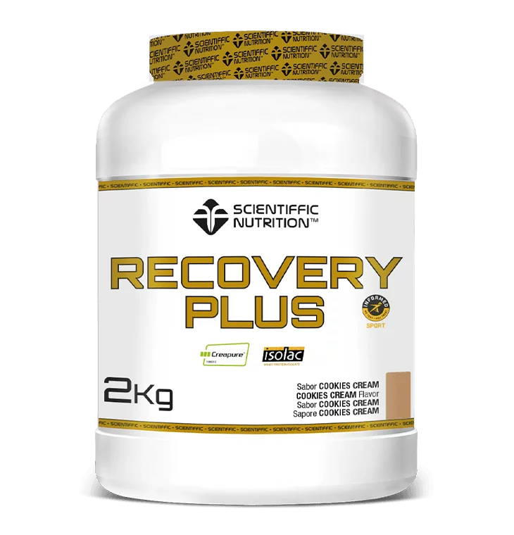 Recovery + 2Kg Scientiffic Nutrition - Cookies-Cream