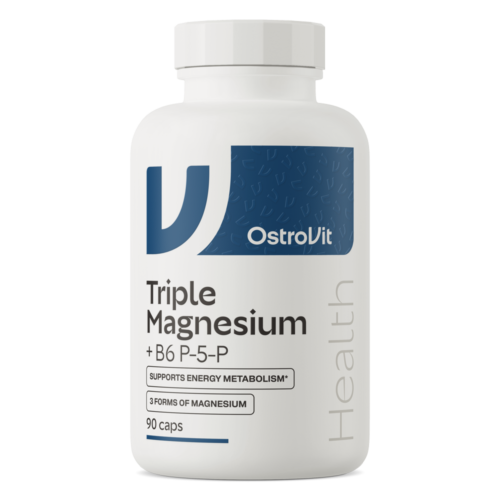 Triple Magnesium + B6 P-5-P 90 Cápsulas Ostrovit