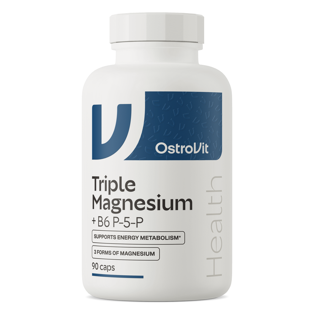 Triple Magnesium + B6 P-5-P 90 Cápsulas Ostrovit