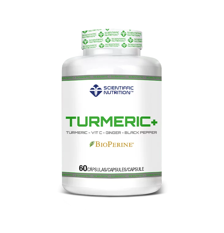 Turmeric 60 Cápsulas Scientiffic Nutrition