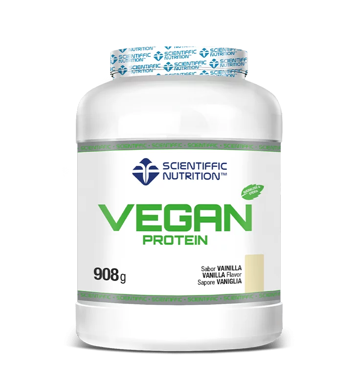 Vegan Protein Digezyme® 908g Scientiffic Nutrition - Baunilha-Nata