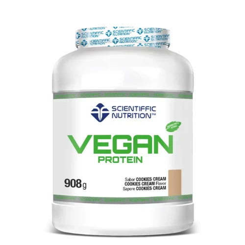 Vegan Protein Digezyme® 908g Scientiffic Nutrition - Cookies-Cream