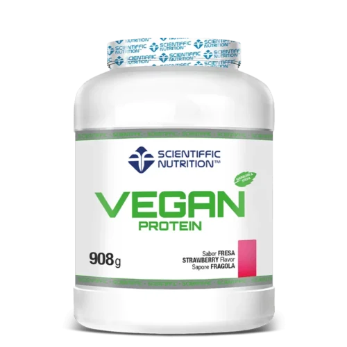 Vegan Protein Digezyme® 908g Scientiffic Nutrition - Morango