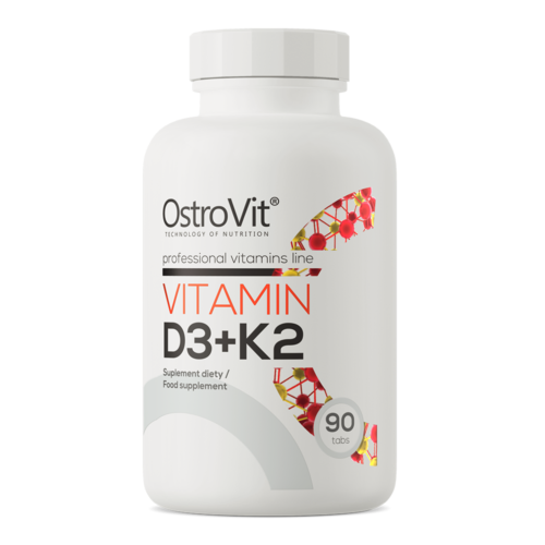 Vitamin D3 + K2 90 Comprimidos Ostrovit