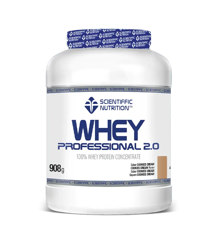 Whey Professional 2.0 Lacprodan® 908g Scientiffic Nutrition - Cookies-Cream